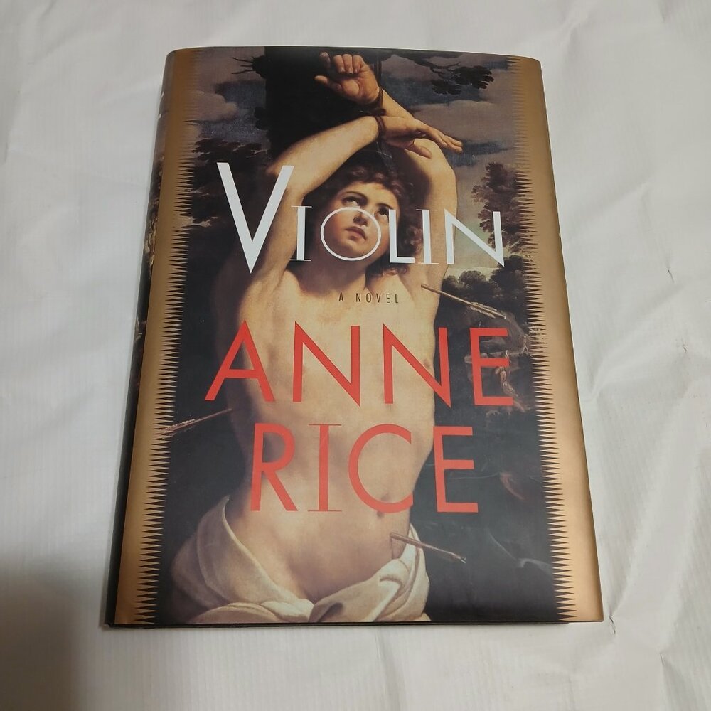 Anne Rice Violin 1st Edition 1997 Hardcover Book with Dust Jacket Vampire Ghost